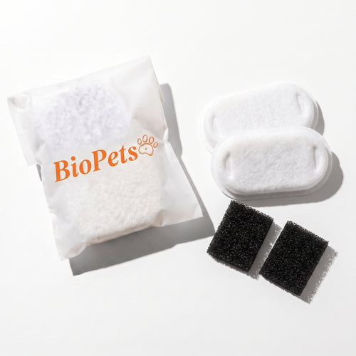 Pack de filtros para 1 mes - Fuente para gatos BioPets de Acero Inoxidable