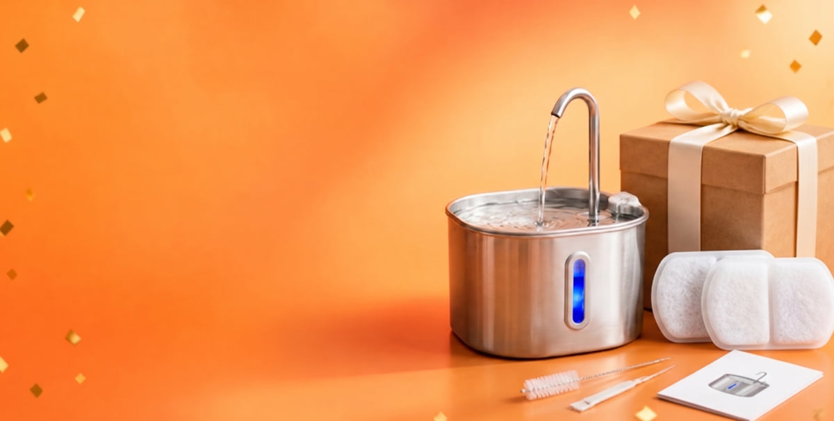 Fuente BioPets con regalos de la oferta